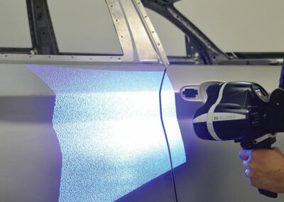 Escaneado 3D : Laser de luz blanca
