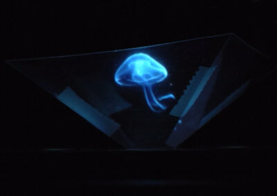 Creación de contenidos para proyección holográfica