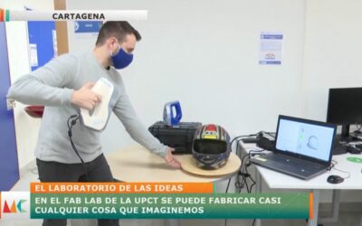 Extracto del resultado de la visita de 7RM televisión a Sedicupct-Fablab que pudimos ver en Murcia Conecta