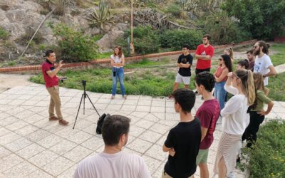 Visita de técnico de LEICA GEOSYSTEM al Fablab